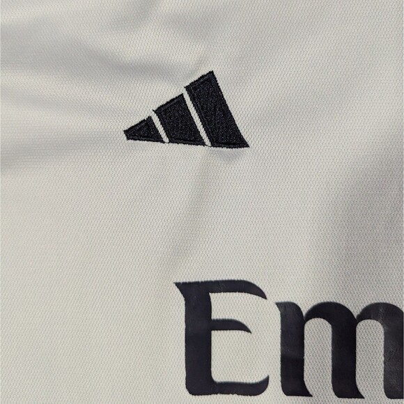 Adidas Real Madrid Soccer Jersey #8 Mens XL Slim Fit Home White Aeroready - Picture 6 of 12